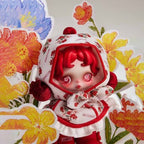 Skullpanda - Amid Flowers Plush Doll Pendant