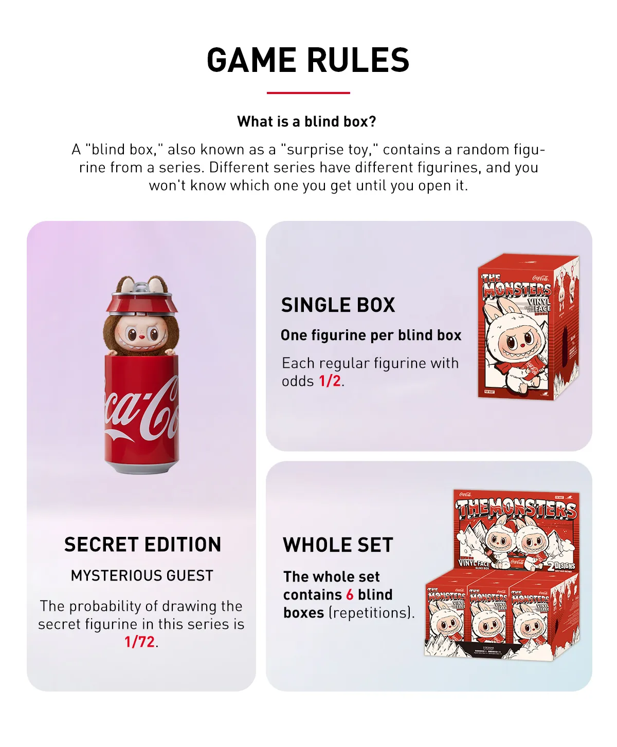 The Monsters Coca Cola Plushie Secret - Mystery Guest