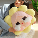 Crybaby Sad Club Pillow - Yellow