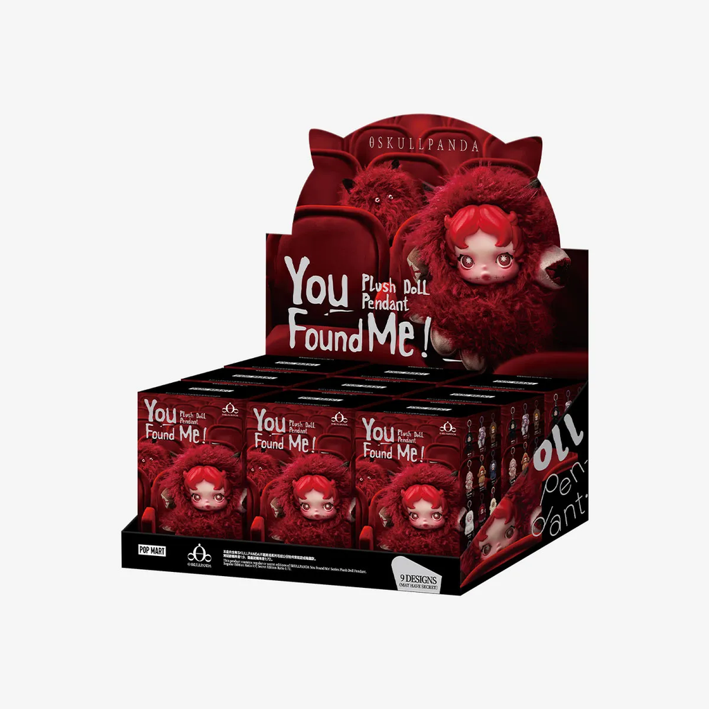 Skullpanda - You Found Me! Plush Doll Pendant