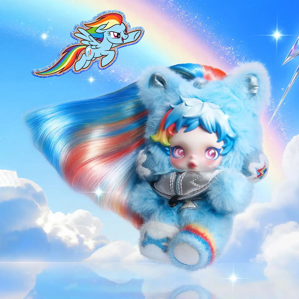 Skullpanda x My Little Pony Plush Pendant