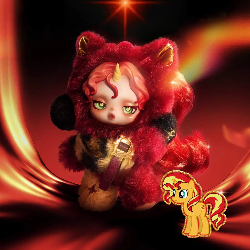 Skullpanda x My Little Pony Plush Pendant