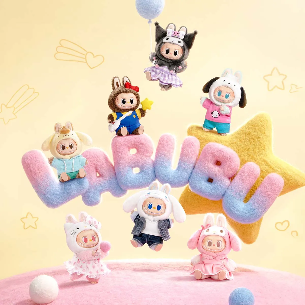 The Monsters x Sanrio Plush Pendant