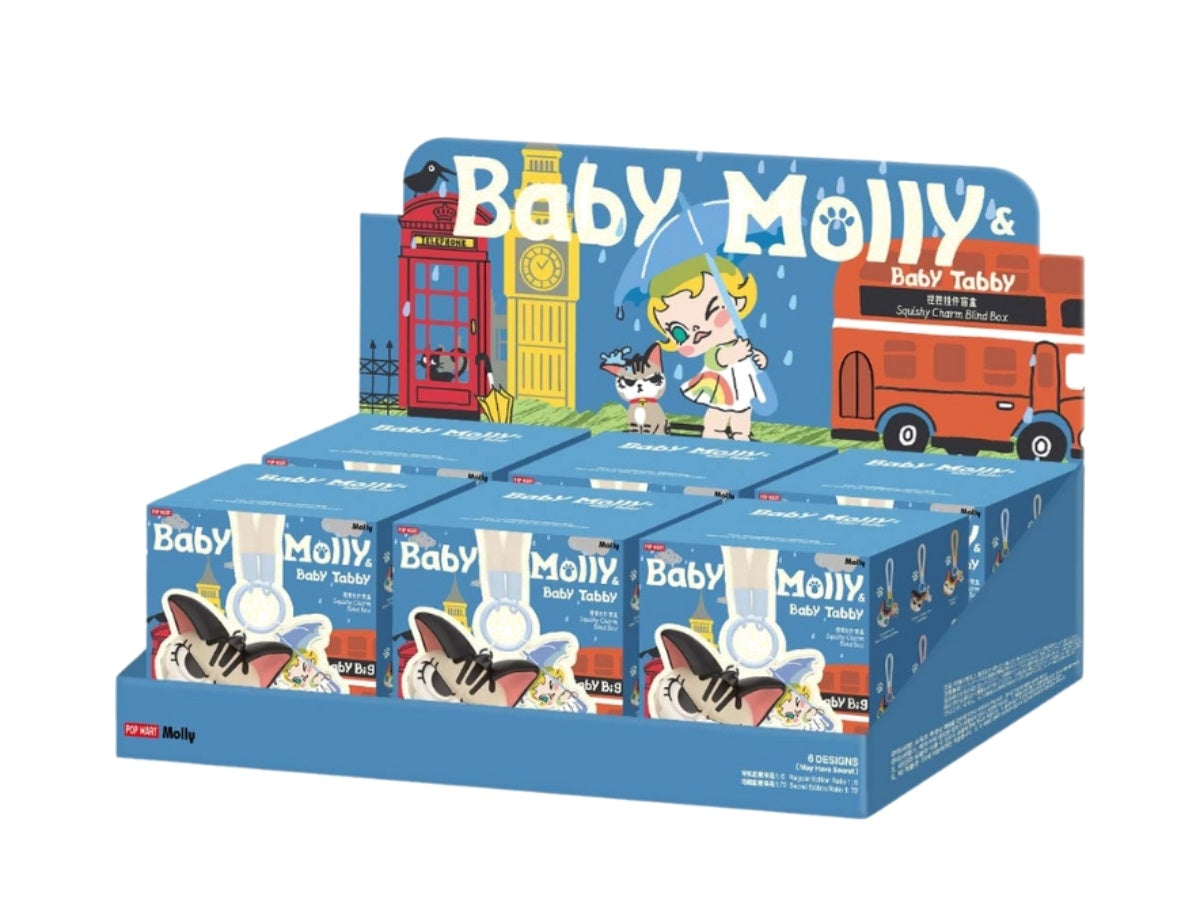 Baby Molly & Baby Tabby - Pinch Pendant Blind Box
